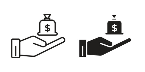 Inheritance law icon Vector isolated design element. EPS10