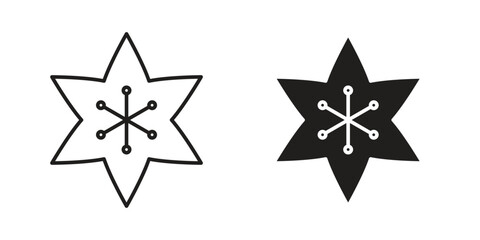 Hypericum icon Vector isolated design element. EPS10