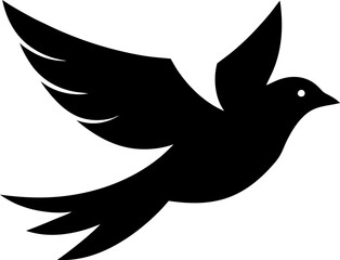 dove of peace vector icon