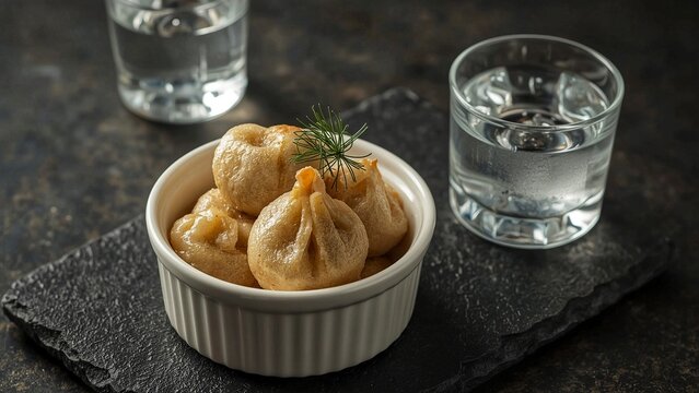 Pelmeni is a typical Russian dish