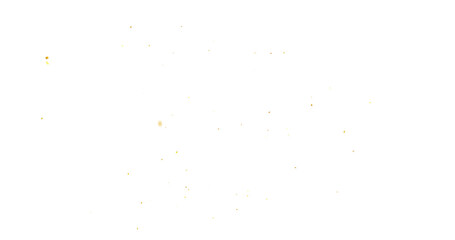 Colorful Confetti against a White Background Tranparent BG Confeti. Confetti partical isolated background. 3d Rendering Transparent Confetti. Dust particles Overlay, embers and sparks flying upwards.