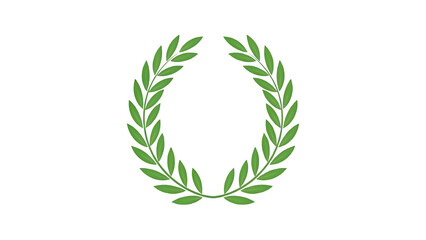Green Olive Wreath - Laurel for Achievement and Peace