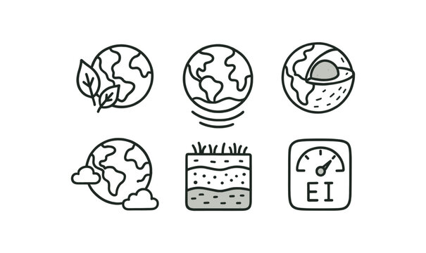 earth biosphere zone, earth hydrosphere model, earth lithosphere layer, earth stratospheric layer, earth soil profile, earth environmental index