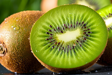 Kiwi fruit slices
