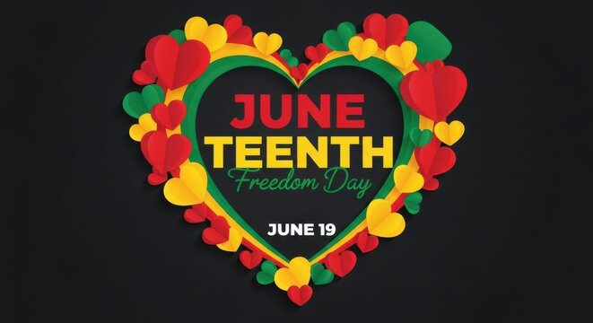 Celebrate Juneteenth Freedom Day Joyful Celebration