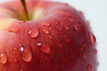 Fresh red apple