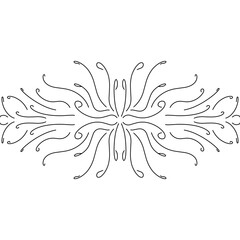 abstract floral design