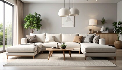Modular sofa sectional rearranges into individual seating storage underneath fabric upholstery modern living room layout