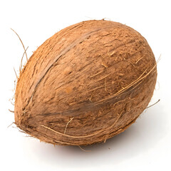Coconut isolated on transparent background  