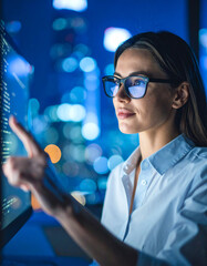 businesswoman working