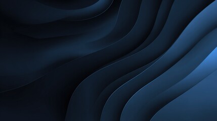 Abstract dark blue wave pattern with varying shades and depths, creating a layered, flowing, and subtly textured effect