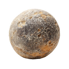 Fototapeta premium A round, textured object, possibly stone or pottery