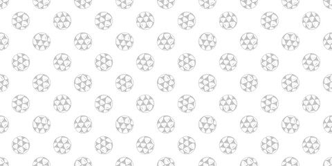 Soccer balls pattern background. football soccer seamless pattern background. football-themed pattern background.