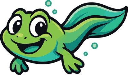 Cute Tadpole With Expressive Eyes