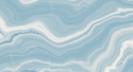 Fototapeta premium Abstract Blue Pattern Texture with Flowing Swirls Background