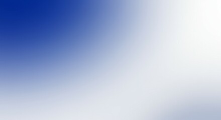 Fototapeta premium Blue and White Gradient Background Smooth Color Transition
