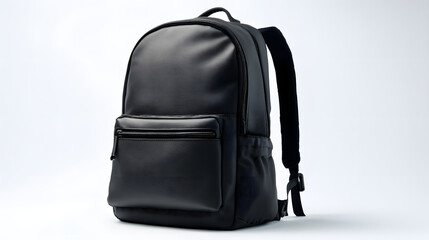 Naklejka premium sleek modern backpack isolated on clean white background