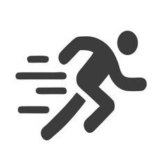 running man silhouette