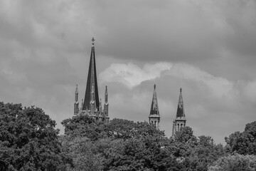 Fototapeta premium Die Insel Werder in den Havel-Seen
