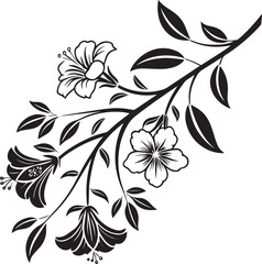  Elegant Floral Ornament Vector – Decorative Vintage Design