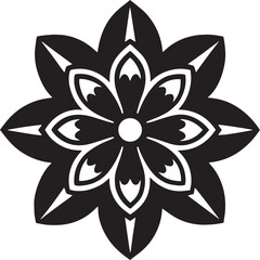 Elegant Floral Ornament Vector – Decorative Vintage Design