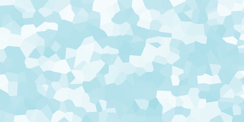 A gentle blue crystal patterned texture with variations in shade and size ideal for creative designs and digital composition