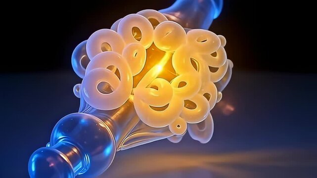 streaming inwards angstrom rhythmical spiral, smooth radiant particle work same galvanising peak medulla twist amidst angstrom pristine backdrop, it luminescent petal unroll and close