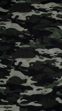 Abstract camouflage pattern seamless background with blending khaki green colors