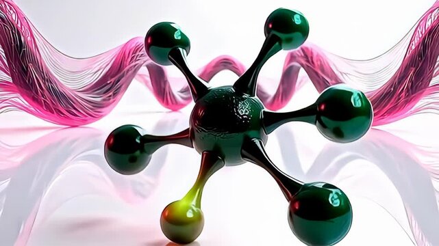 image angstrom impinging particle with throb bed same dawning curtains, drift framing angstrom consummate gabardine background, where galvanising colors of glow greens and lively magenta