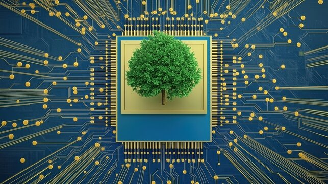 Tree in a Microchip
