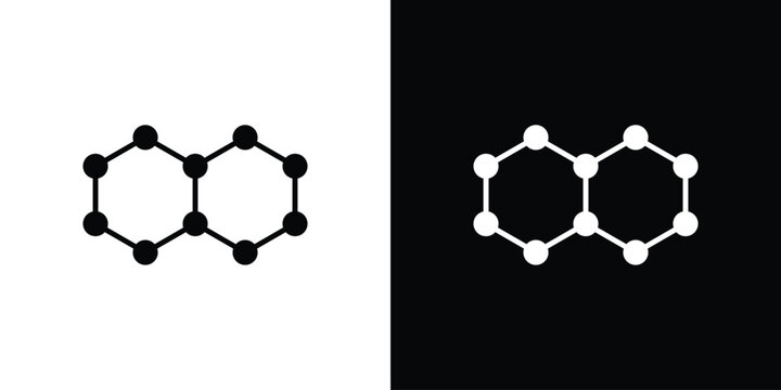 Hormones icon vector, solid illustration, pictogram set.