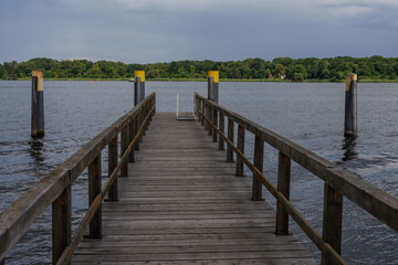 Fototapeta premium Die Insel Werder in der brandenburgischen Seeplatte