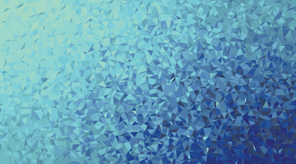 Geometric blue and teal abstract pattern vector