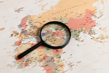 Exploring european geography map overview travel guide study environment aerial view cultural insights