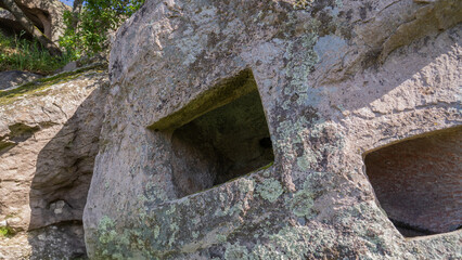 Domus de janas sardinia ancient tomb rock-cut tomb