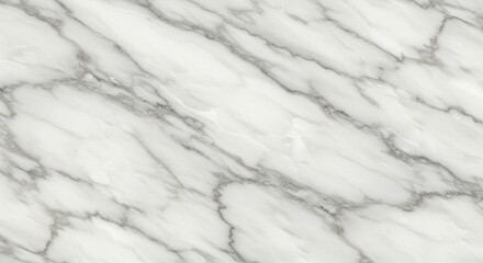 Elegant White Marble Texture with Subtle Gray Veins