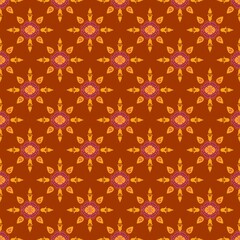 Thai pattern background
Ethnic pattern
Southeast Asian pattern
Floral geometric pattern
Warm tone pattern