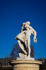 Photograph of a statue in Paris, France