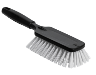  Flexible Grill Cleaning Brush with Curved Bristle Head, isolated on transparent background PNG