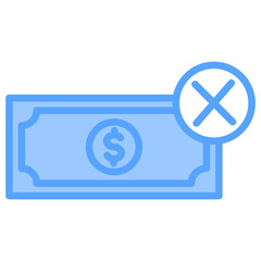 Outstanding Balance Blue Icon