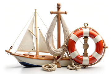 wooden sailing boat