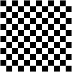 Black and white checkered background