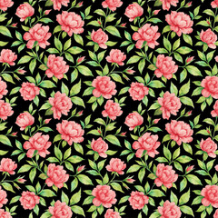 The motif features a beautiful and delicate floral pattern, adding an elegant and natural look.