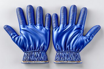 Surgical gloves in pair for examination high resolution picture