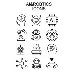 Modern technology icons used for background, social media, advertisement, flyer.