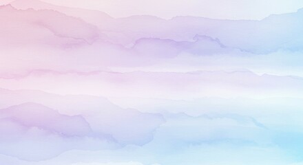 Soft Watercolor Wash with Pastel Gradient Texture