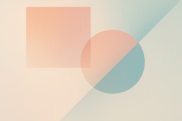 Obraz premium Minimalist geometric design with subtle gradients and contemporary visual aesthetics
