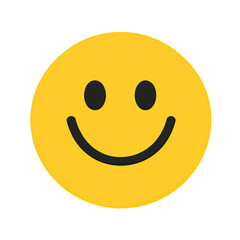 Simple yellow smiley face (1)