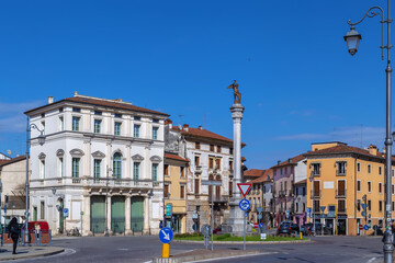 Square in Vicenza, Italy