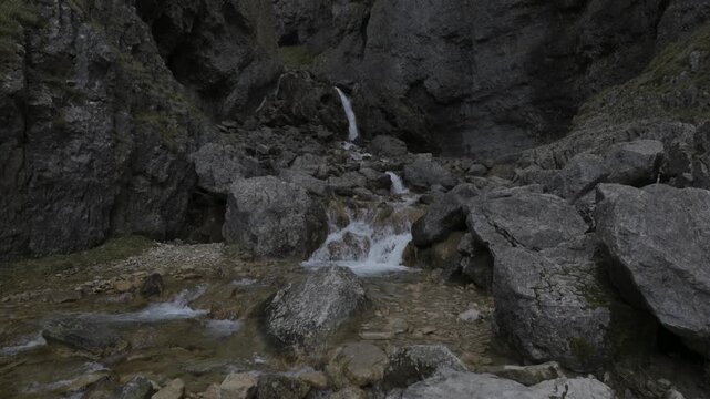 Gordale Scar near Malham Cove Yorkshire